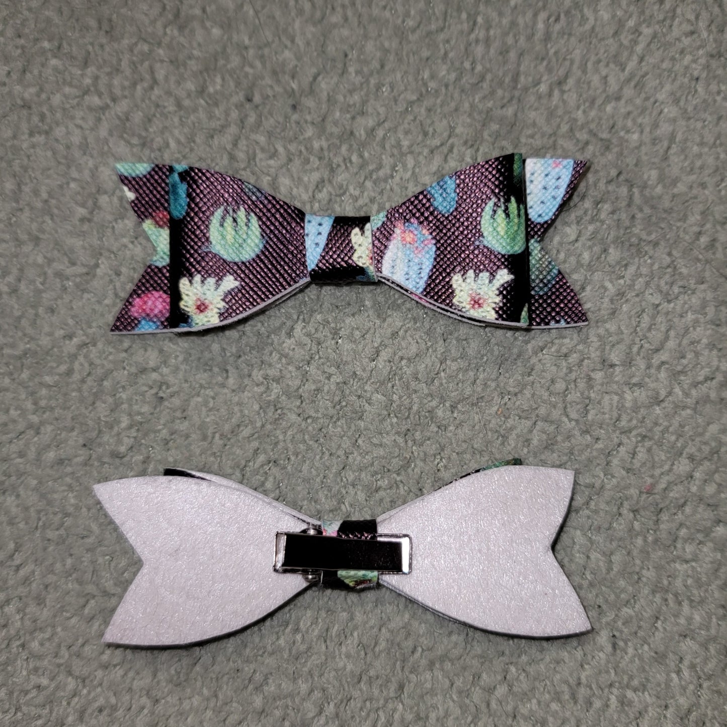 Cactus Print Mini Bow Set
