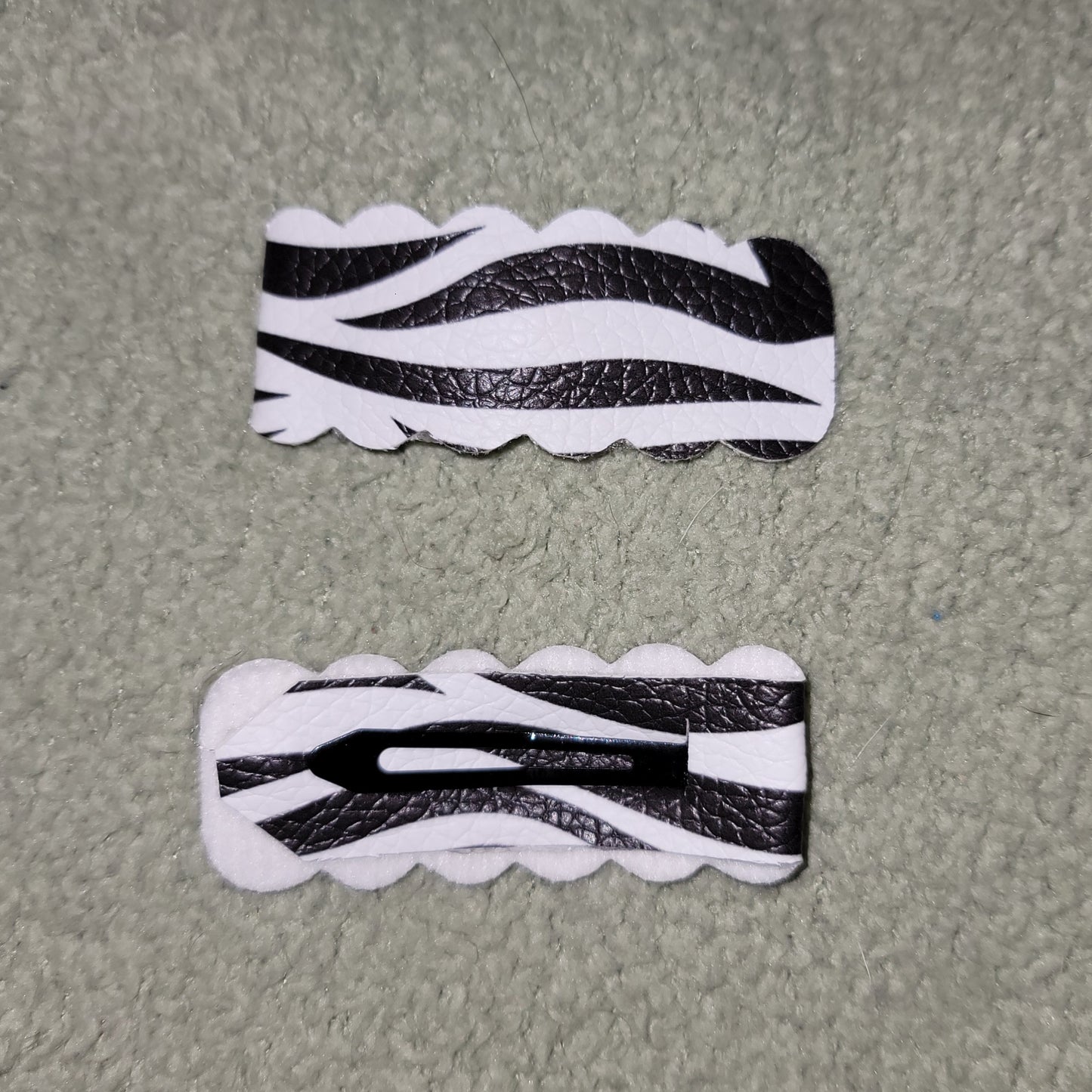 Zebra Snap Clip Set