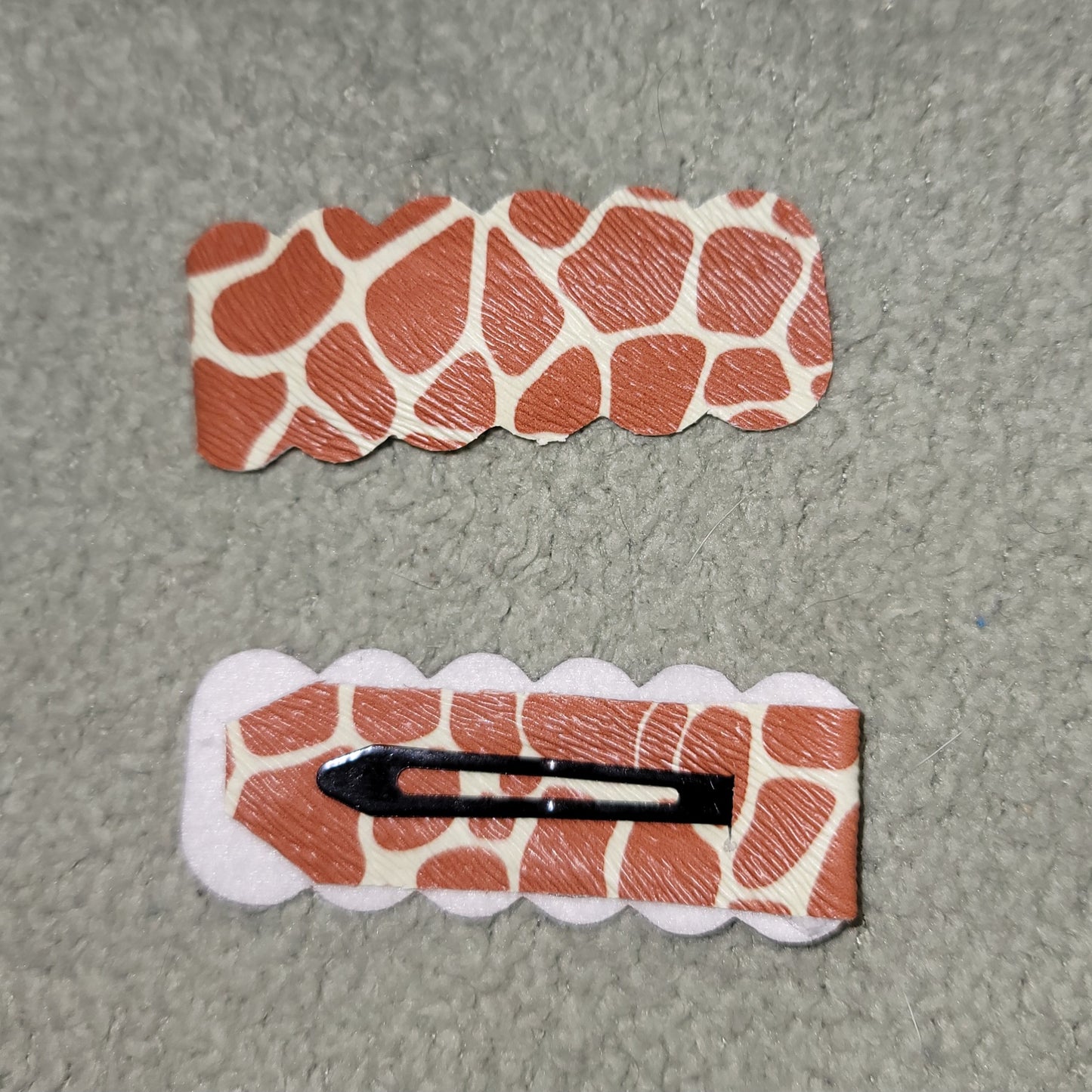 Giraffe Snap Clip Set