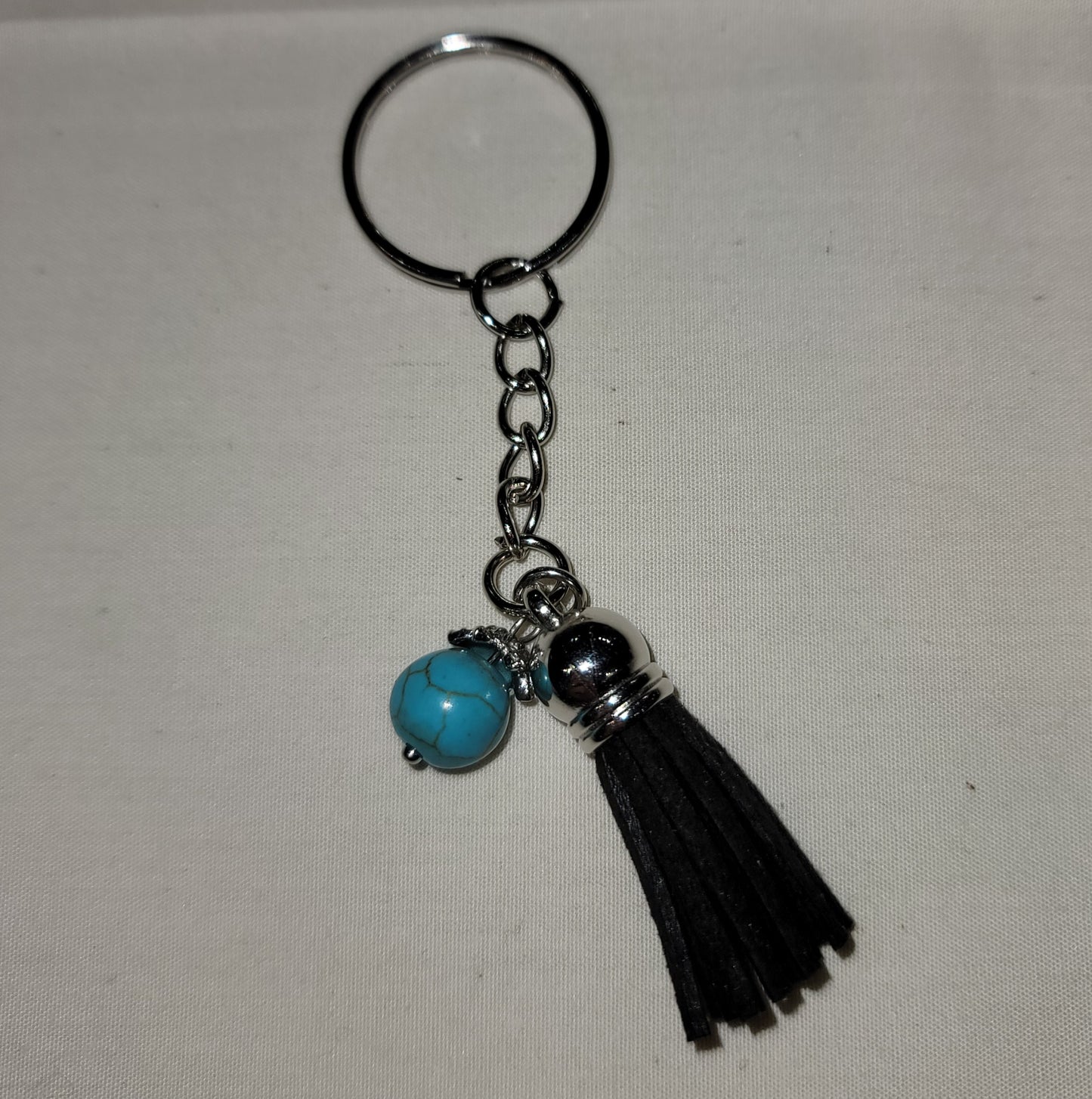 Faux Turquoise Keychain