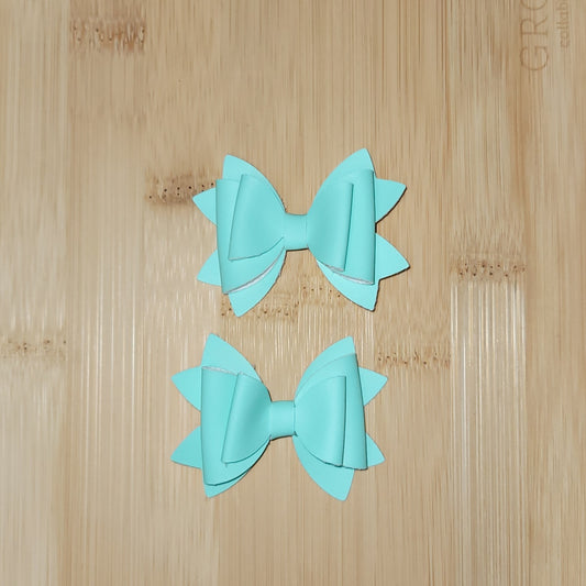 Pastel Blue Lou Lou Bow Set
