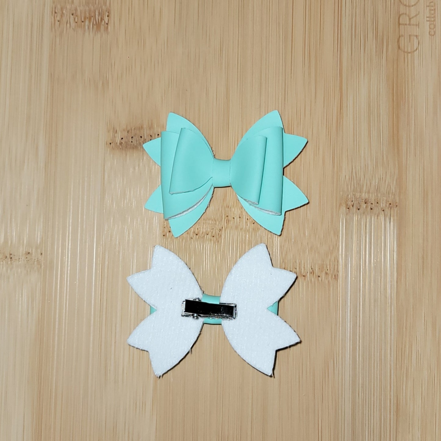 Pastel Blue Lou Lou Bow Set