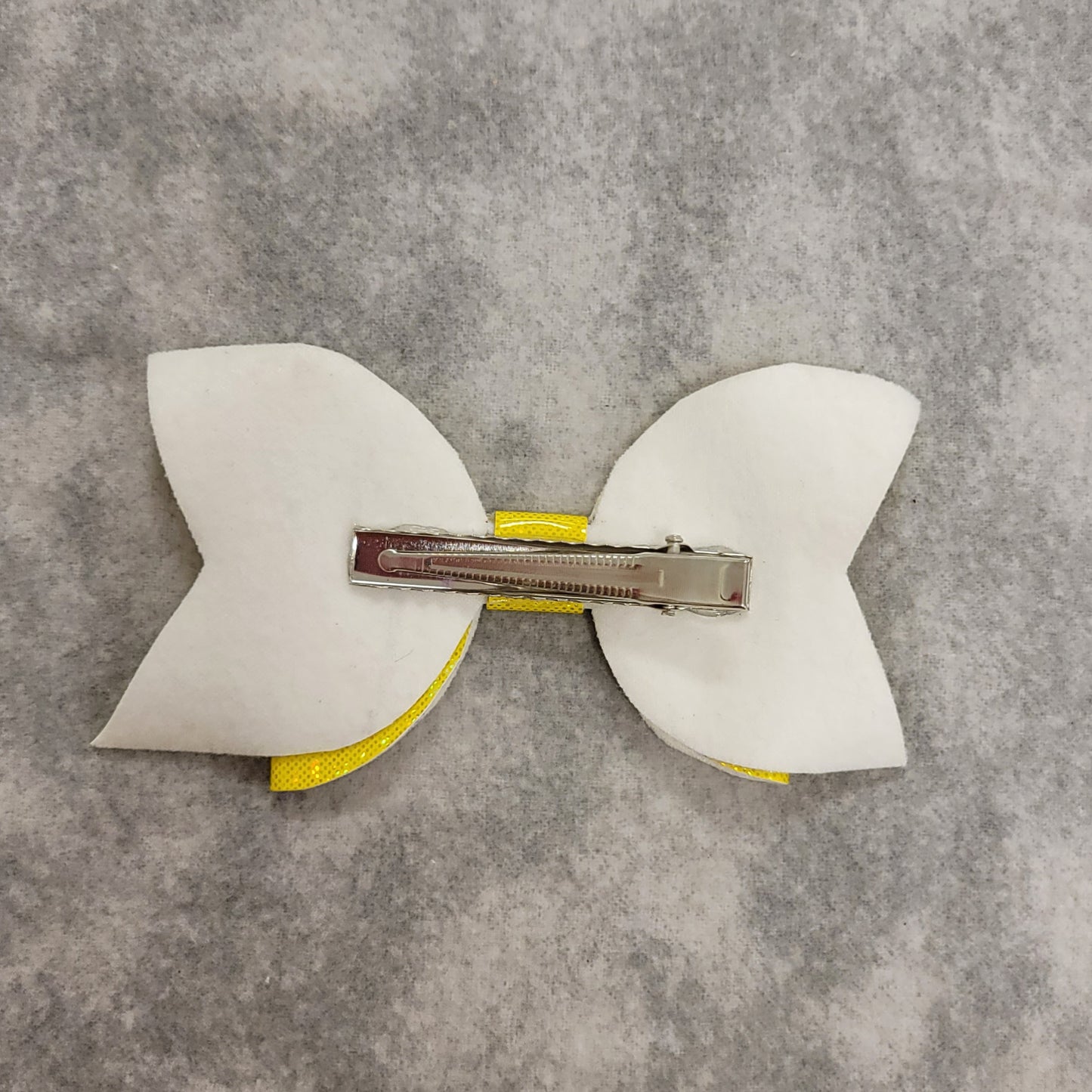 Yellow Holographic Large Bow