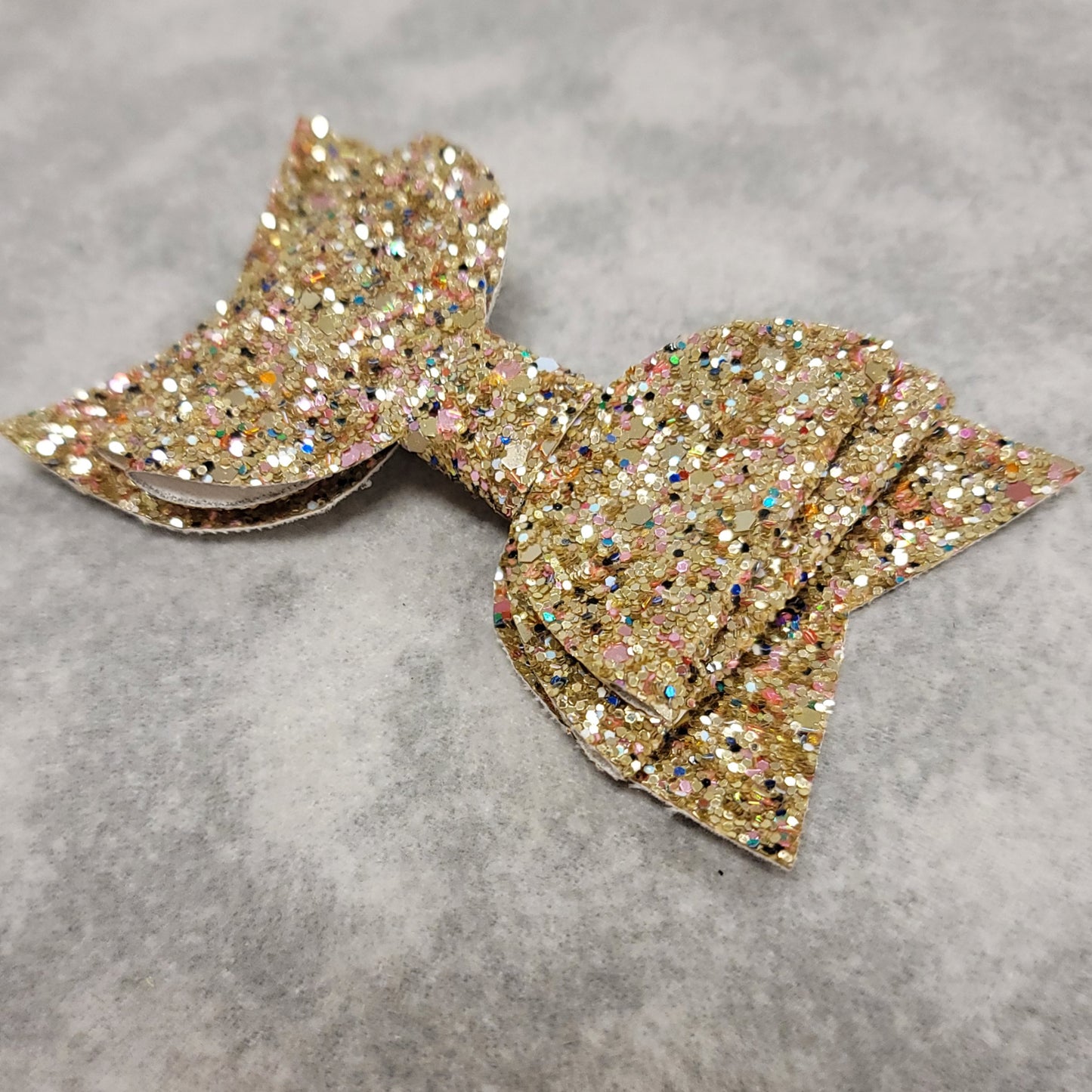 Buried Treasure Gold Large Bow