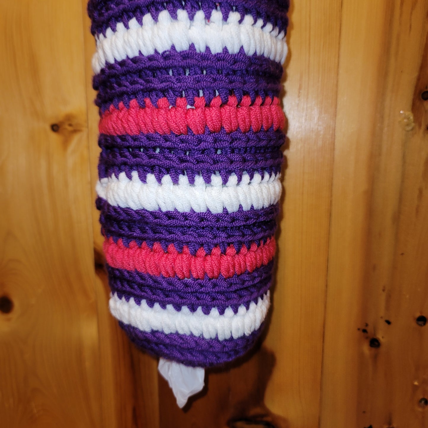 Pink, Purple & White Bag Saver