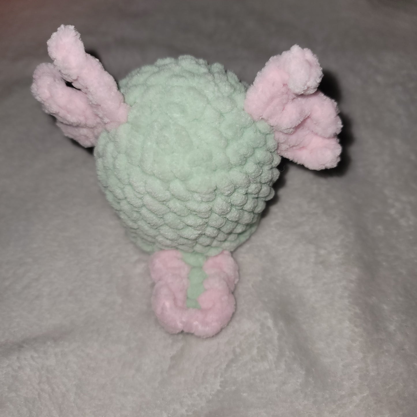 Mint & Pink Chunky Axolotol