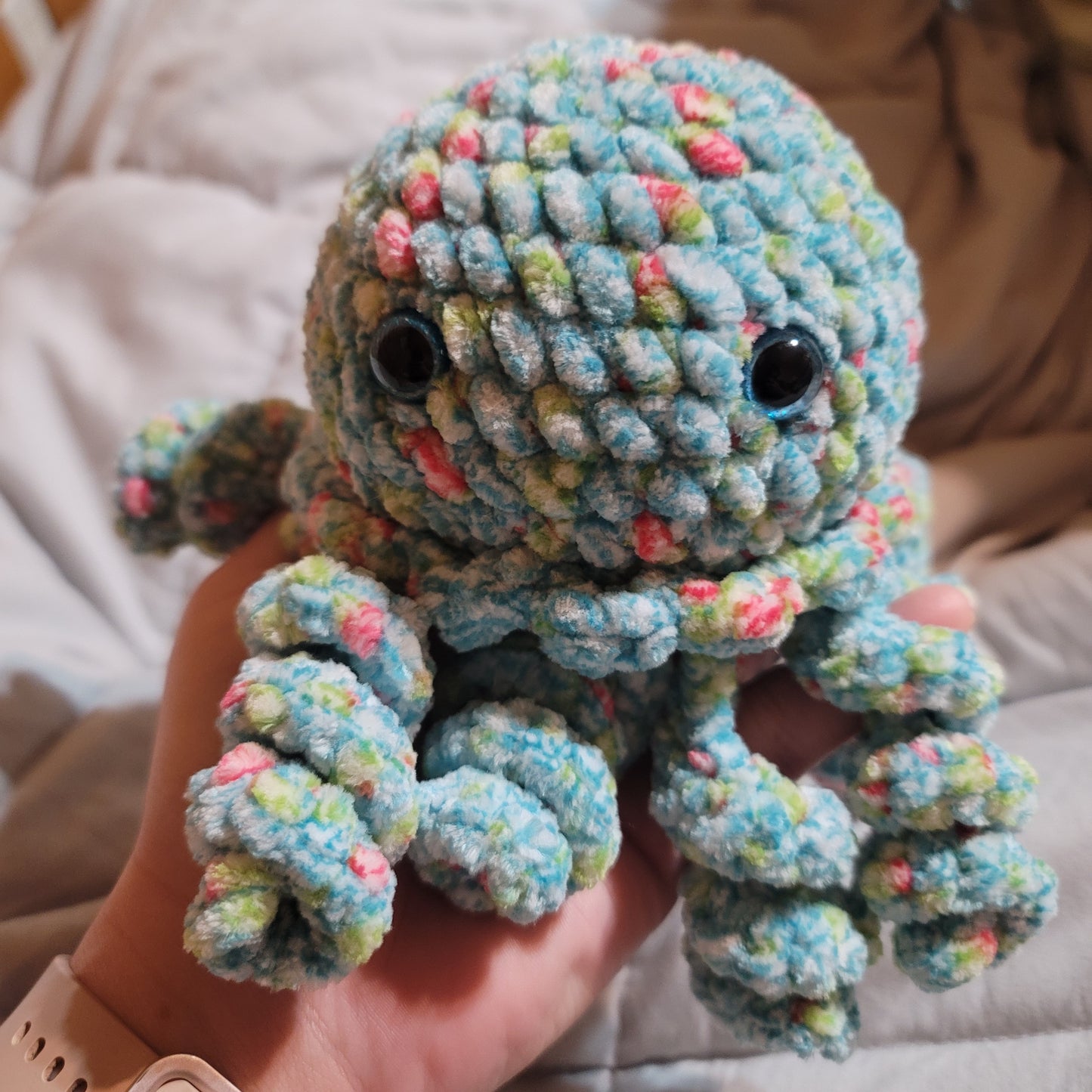 Blue Floral Jellyfish