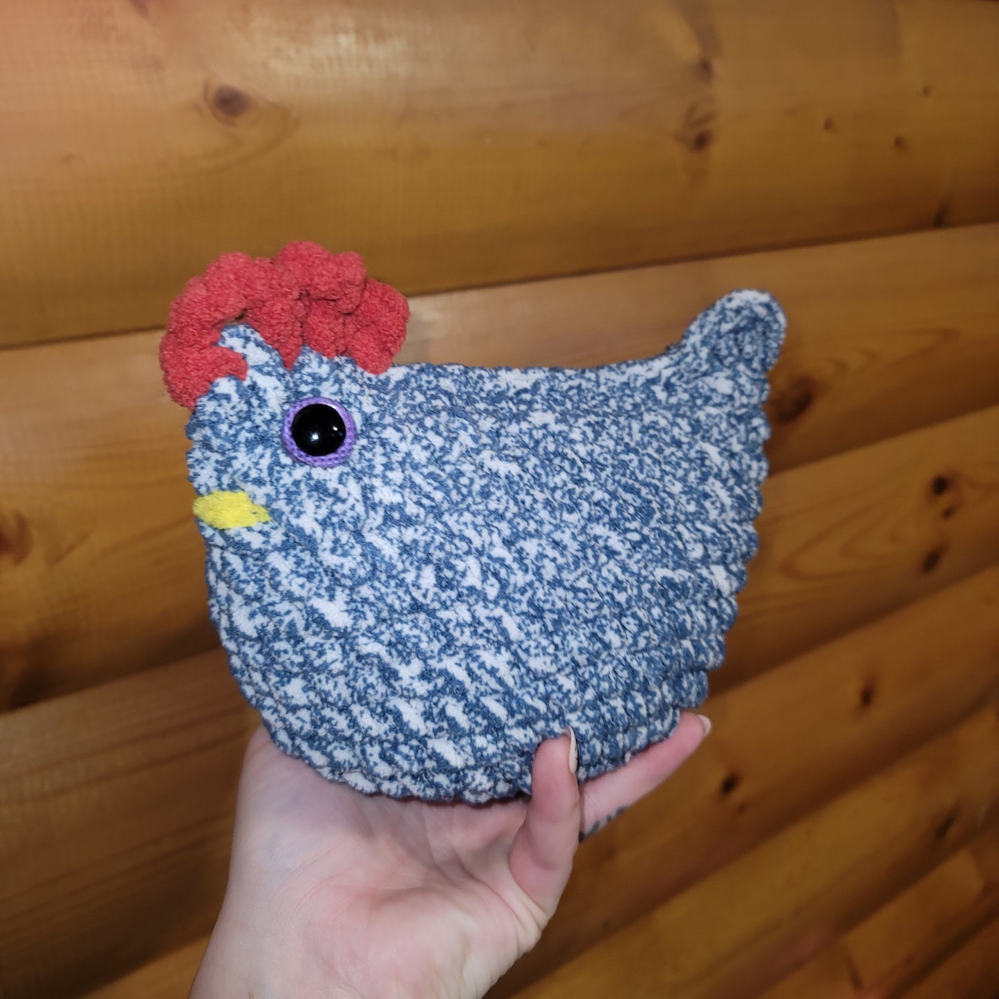 Large Blue Merle Farmhouse Chicken