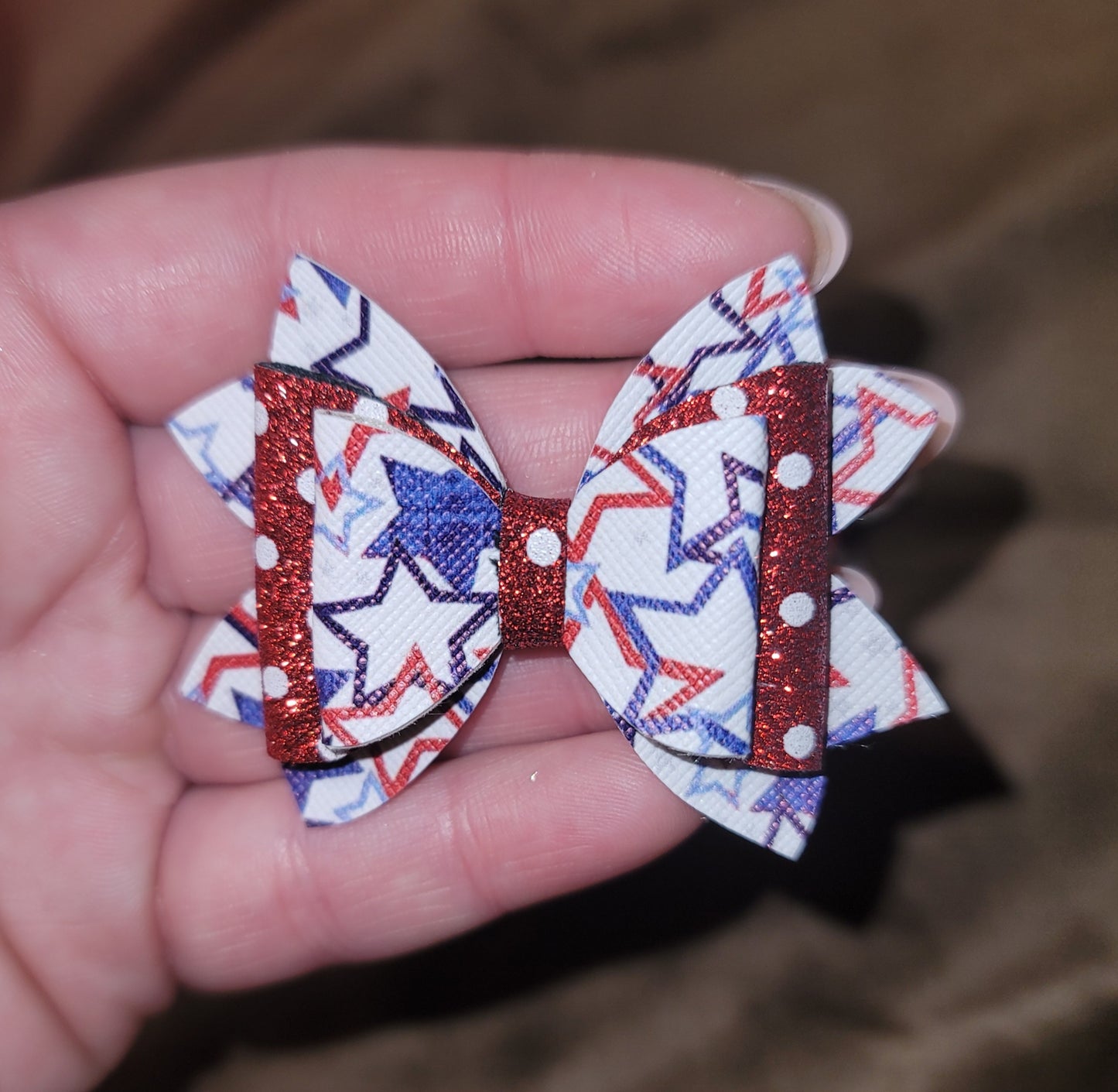 Stars & Polka Dot Lou Lou Bow Set