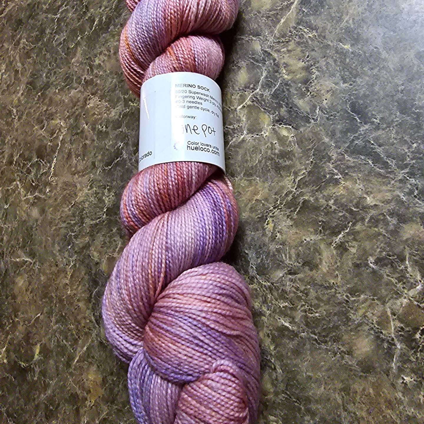 Hue Loco Merino Sock Skein