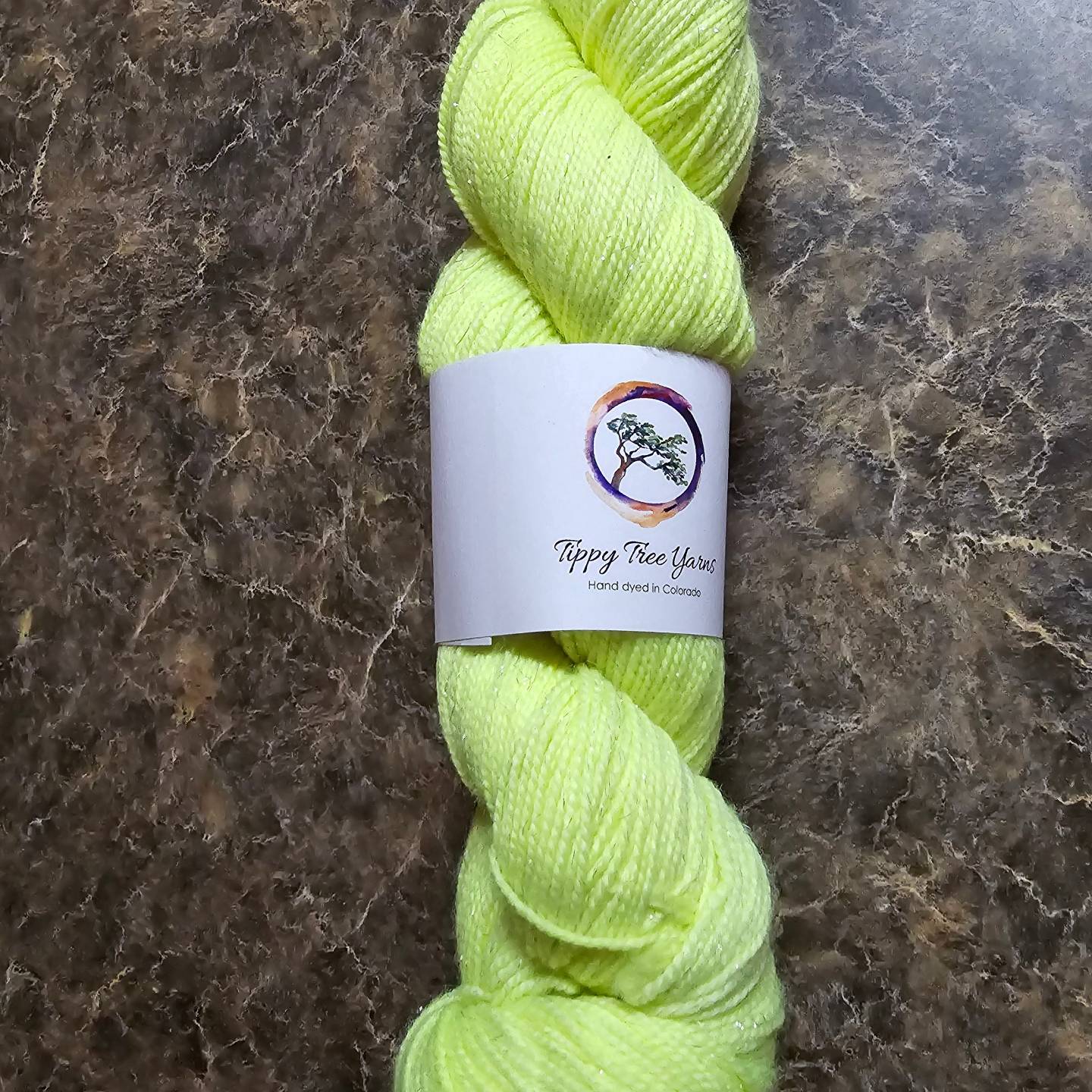 Tippy Tree Yarn- Sparkle Sock