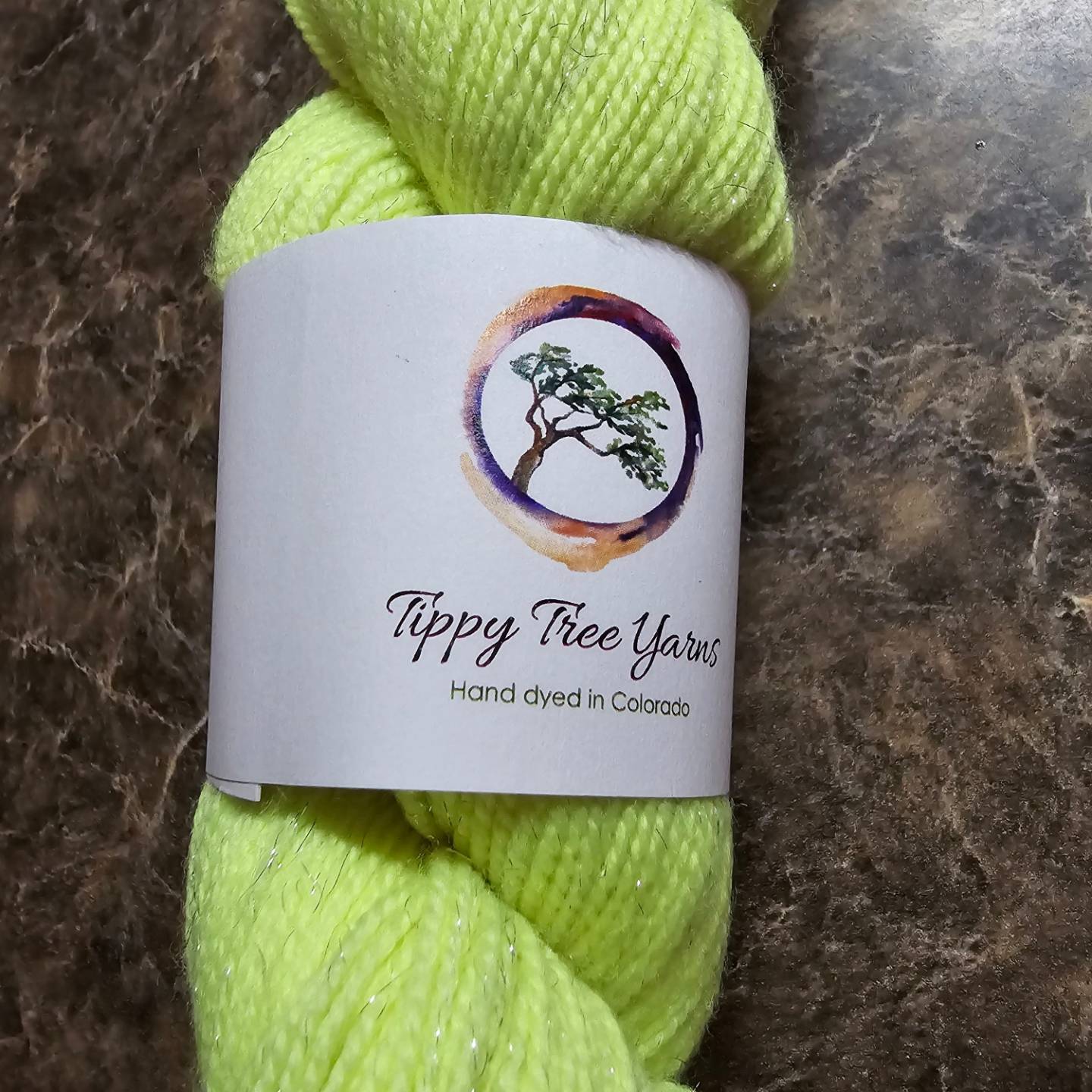 Tippy Tree Yarn- Sparkle Sock