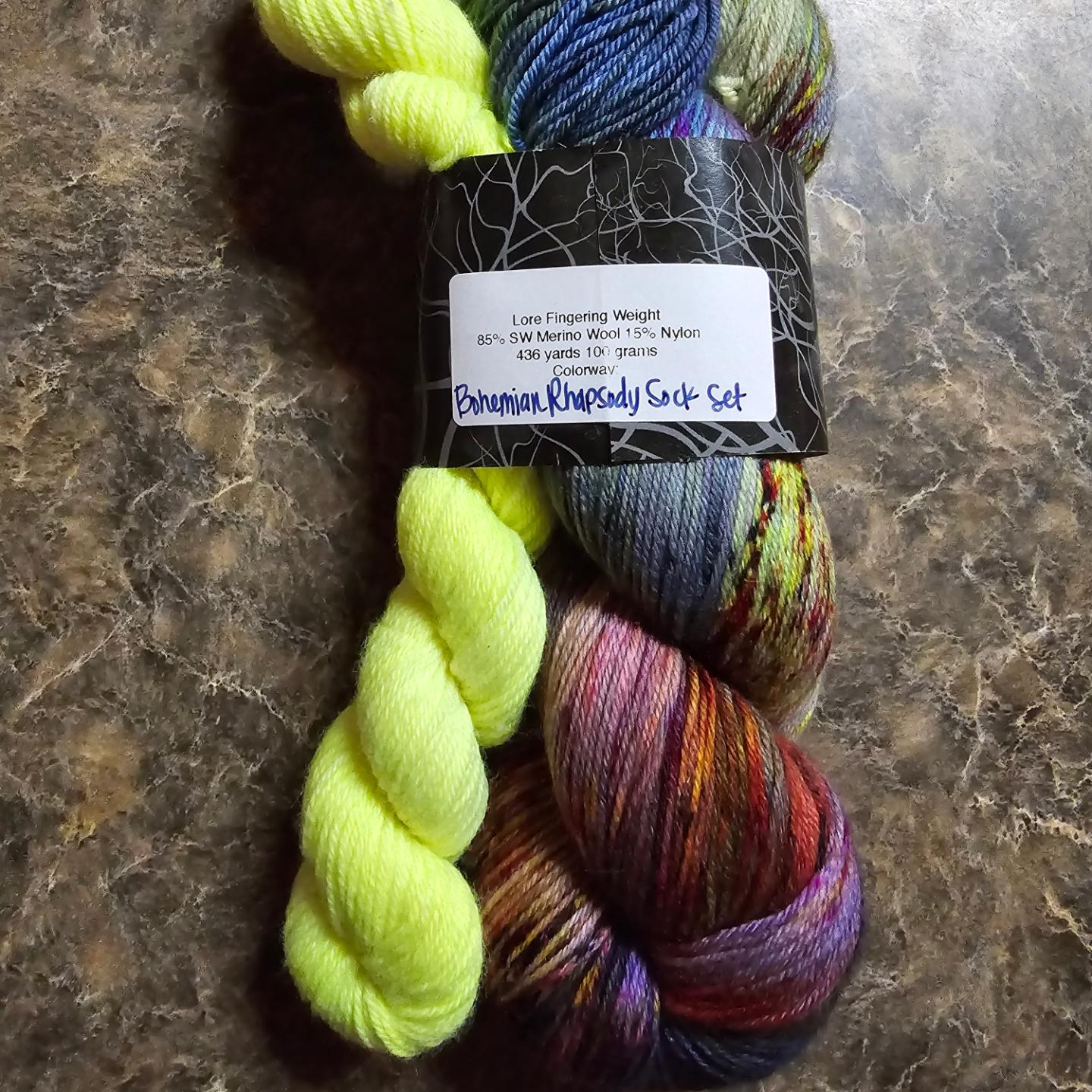 Dragon Hoard Yarn Sock Set