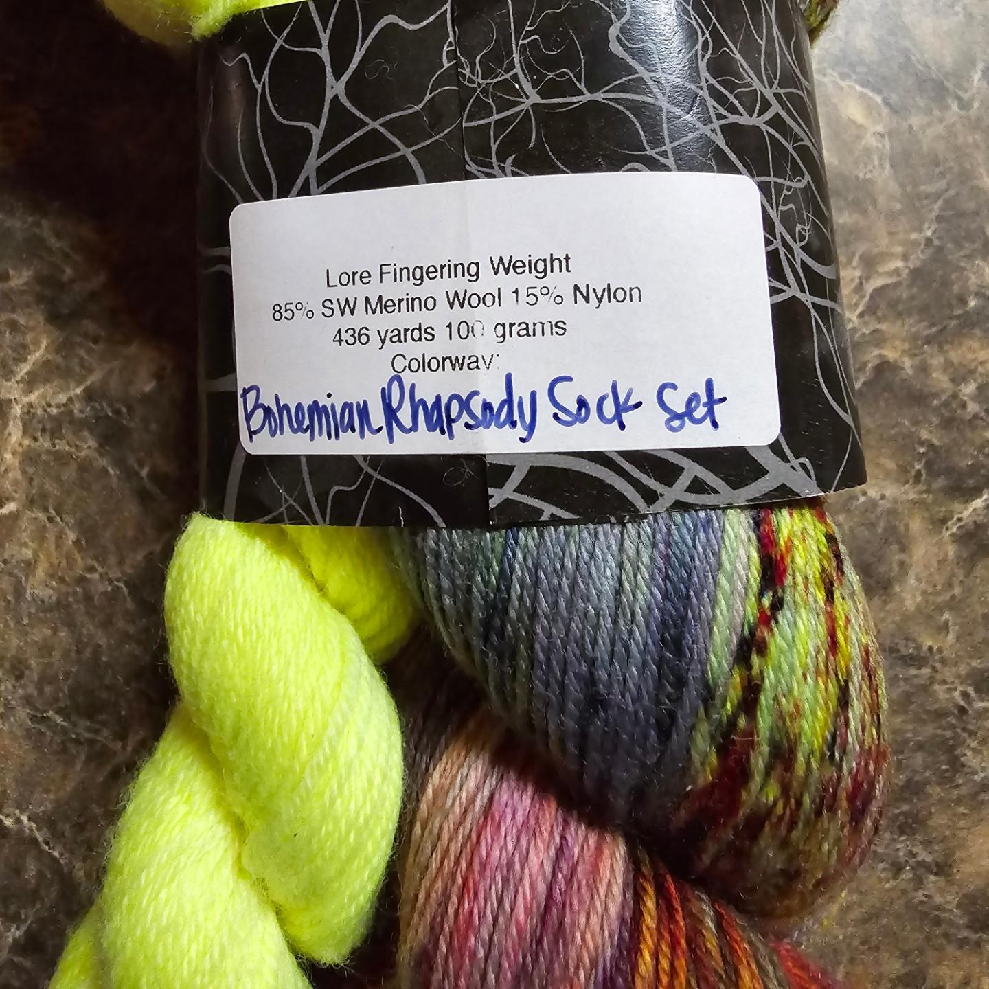 Dragon Hoard Yarn Sock Set