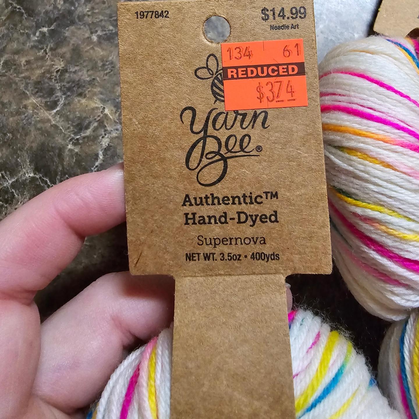 Yarn Bee Hand Dyed- set of 3