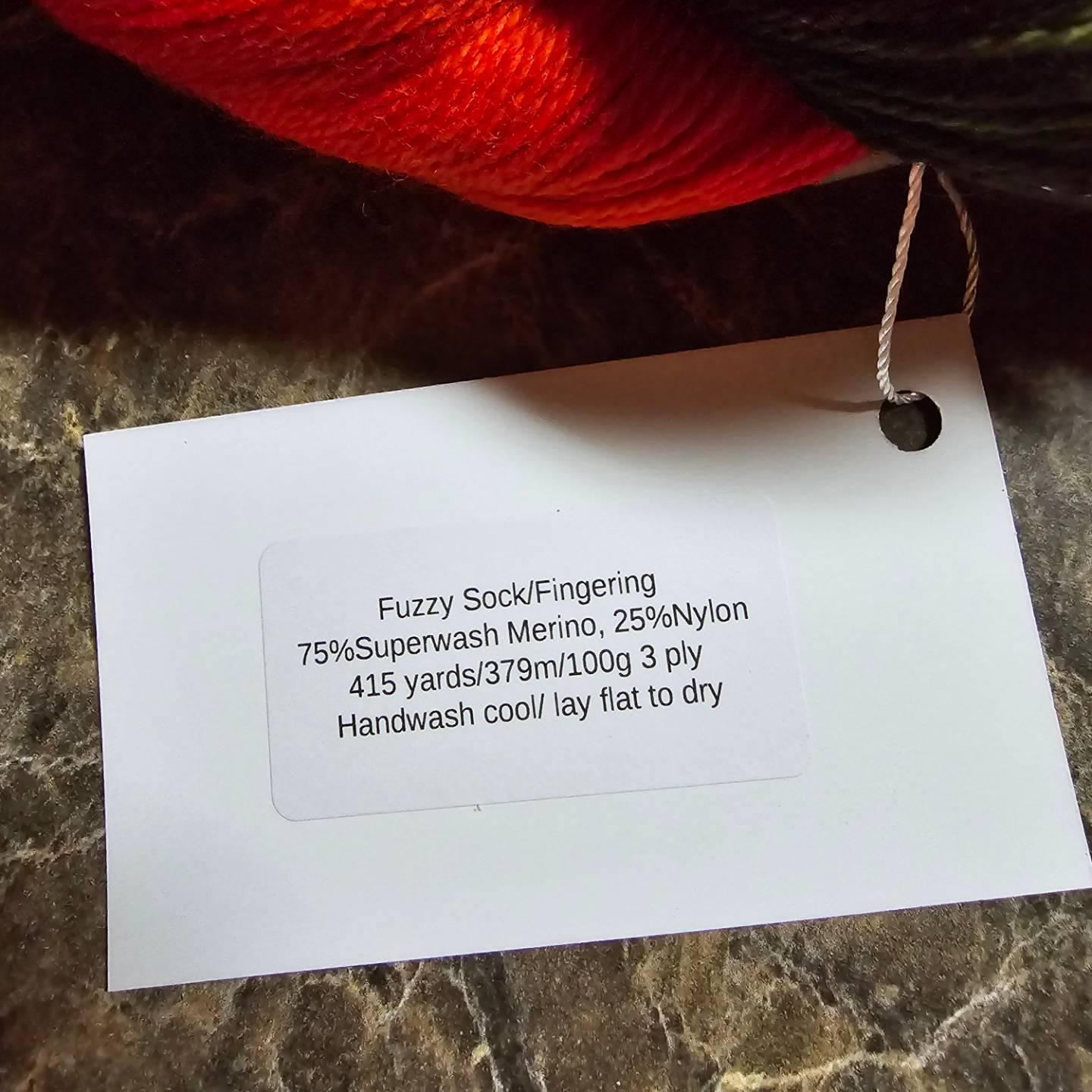 Fuzzywhatknots Sock Yarn- 2 Skeins