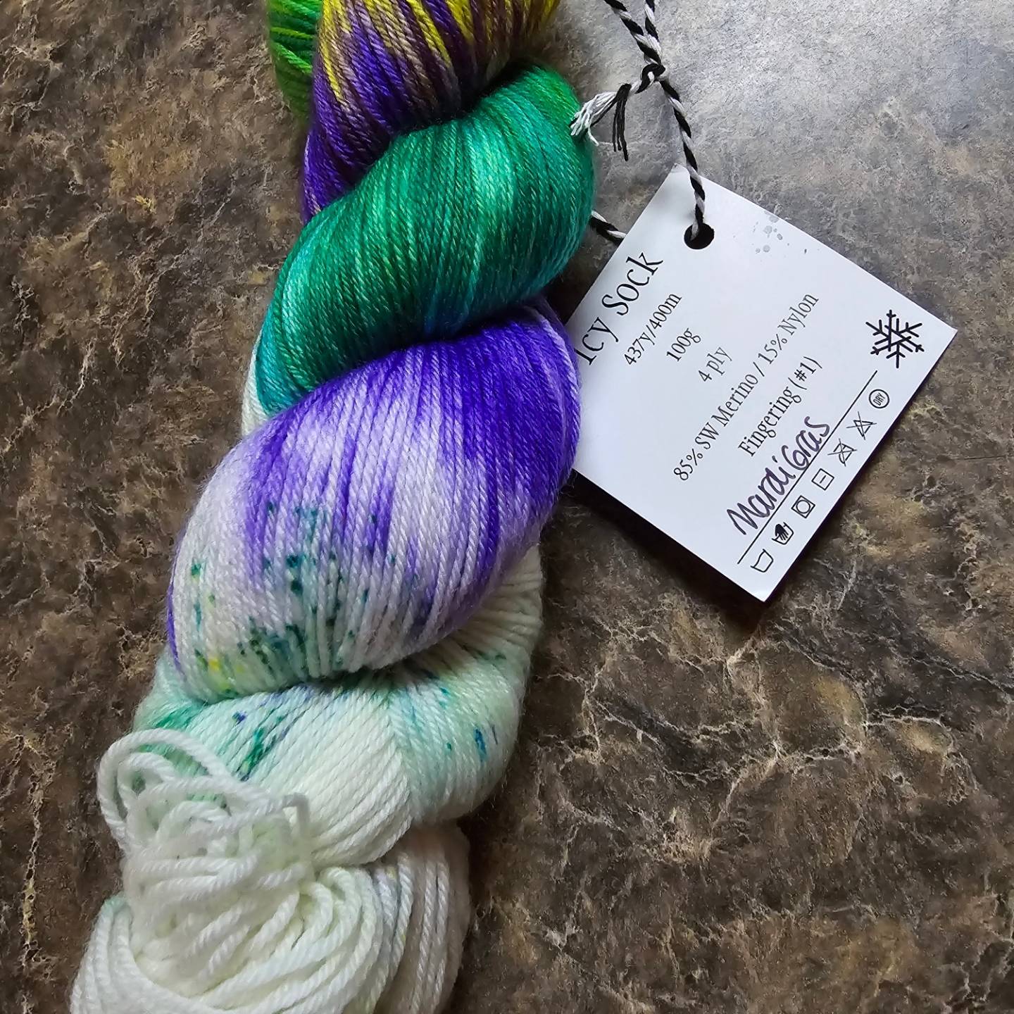 Frosted Stitch Sock Yarn