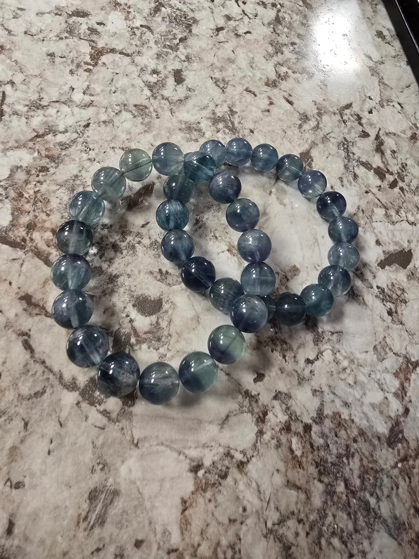 Blue/Green Fluorite Bracelet