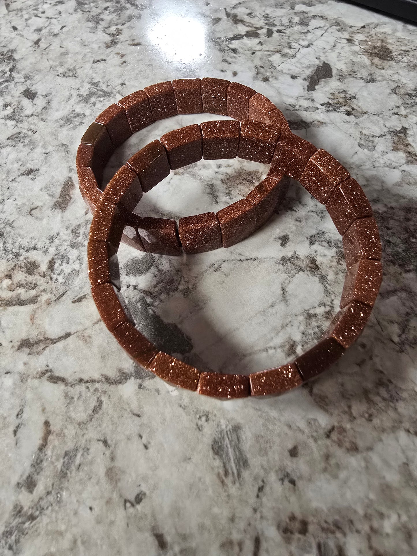 Gold Sandstone Bracelet