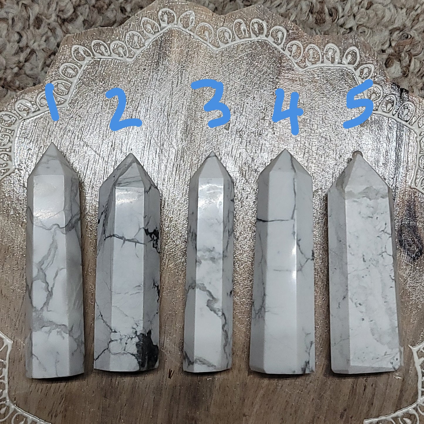 Howlite Tower