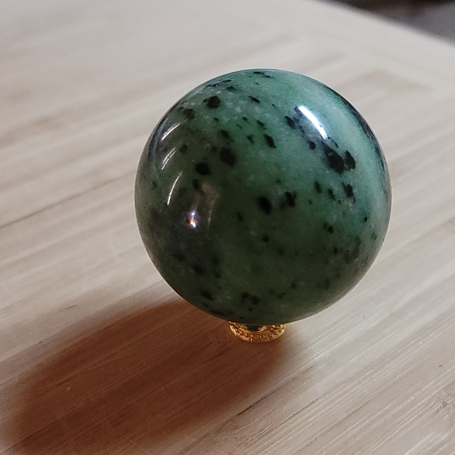 Ruby in Zoisite Sphere