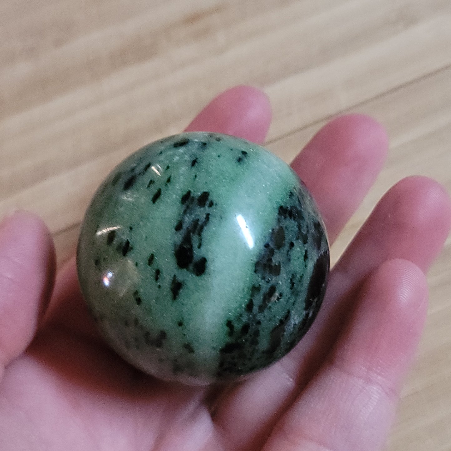 Ruby in Zoisite Sphere