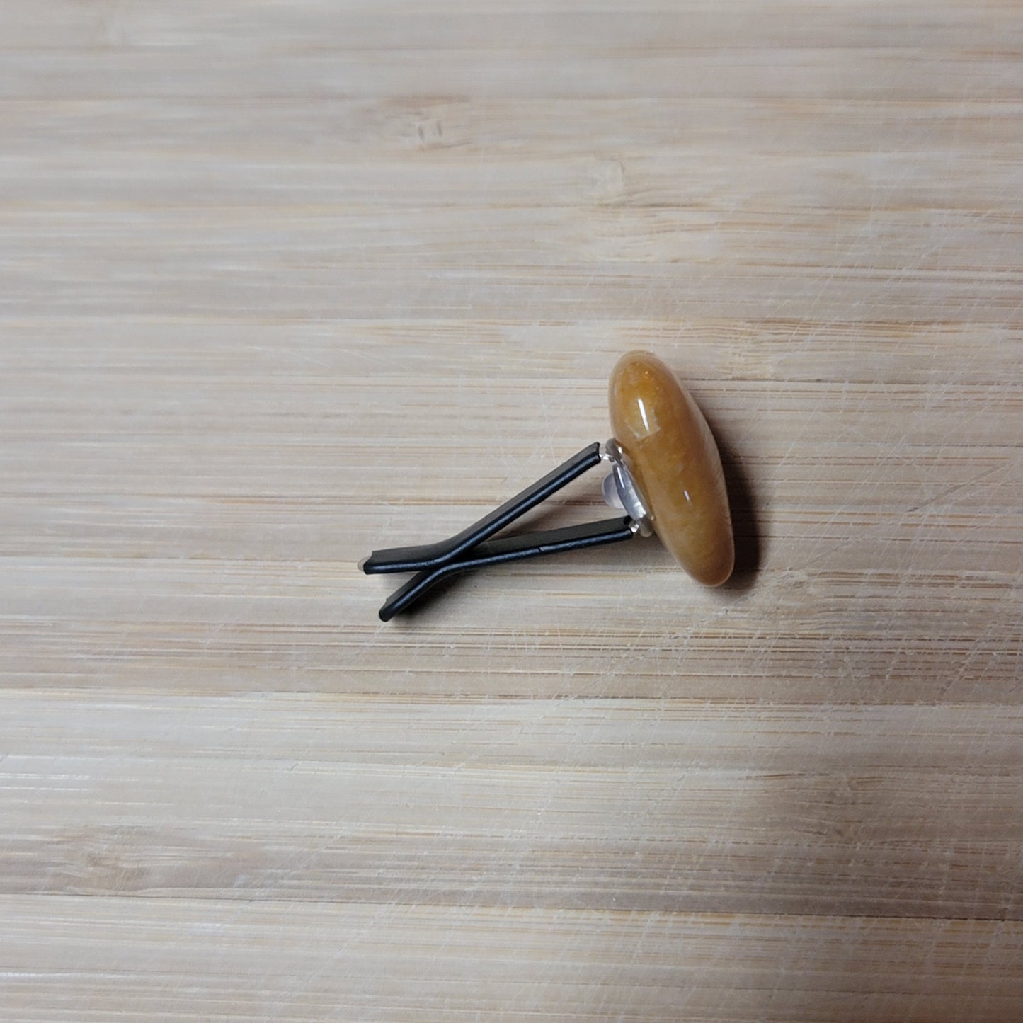 Carnelian Heart Car Clip