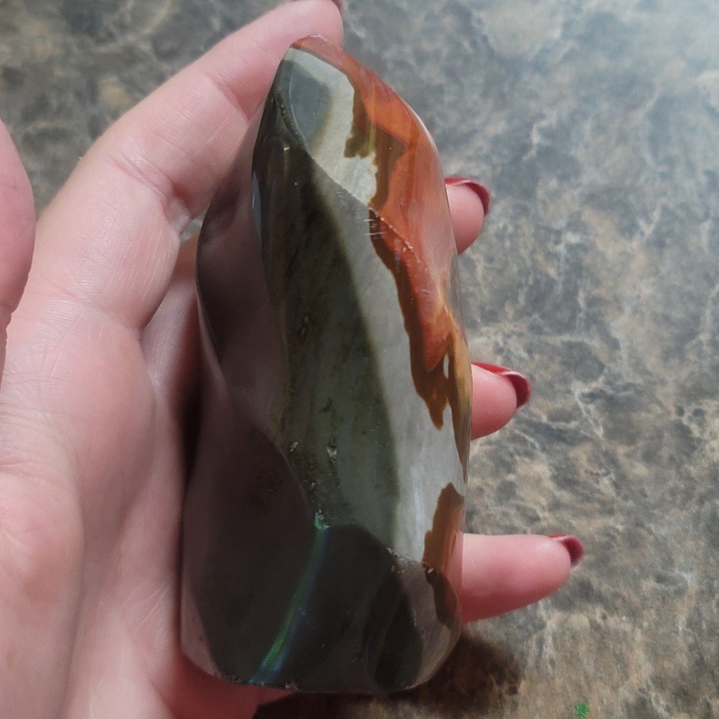 Polychrome Jasper Flame
