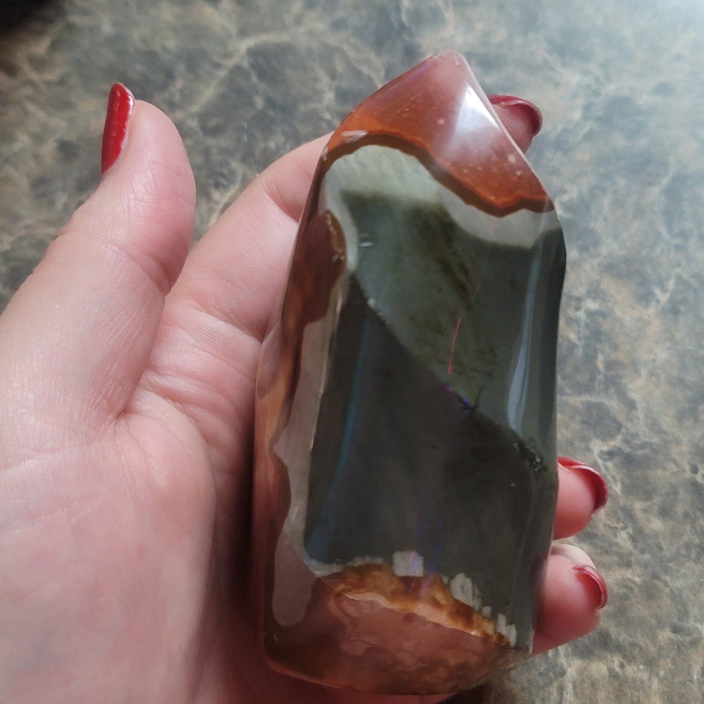 Polychrome Jasper Flame