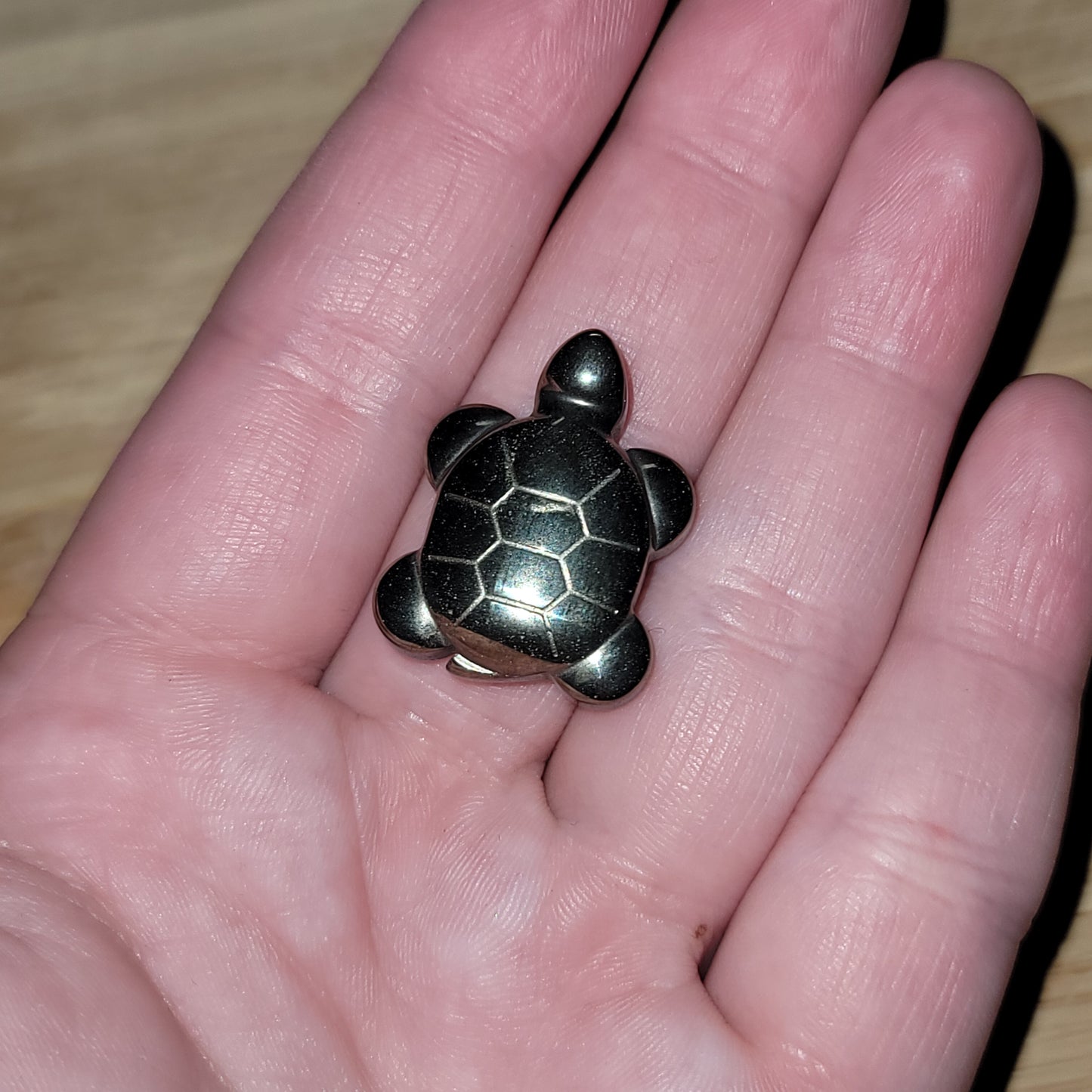 Small Pyrite Turtle