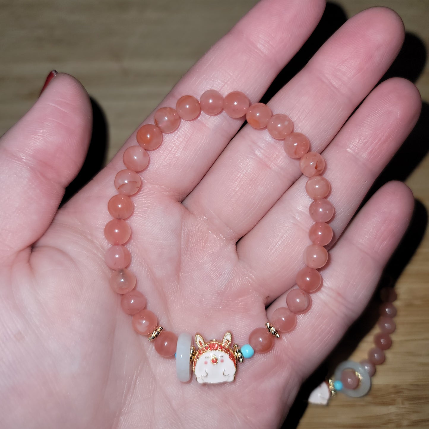 South Red Agate Bracelet