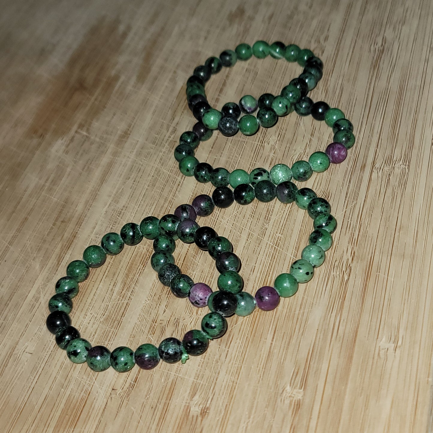 Ruby and Zoisite Bracelet