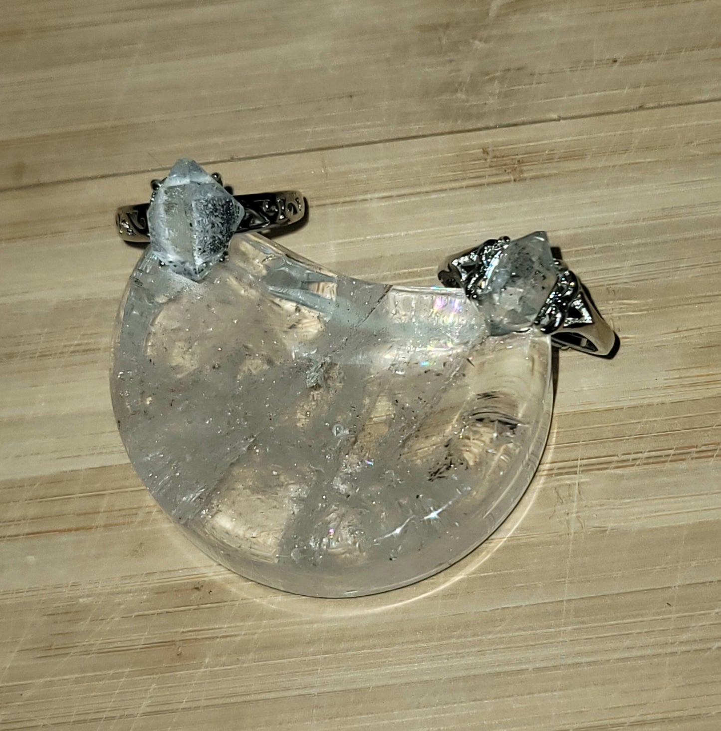 Herkimer Diamond Ring