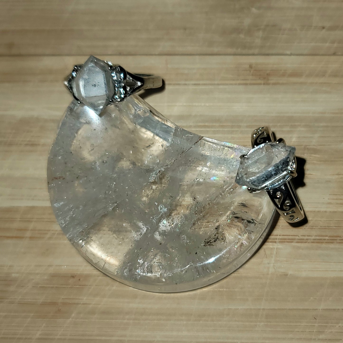 Herkimer Diamond Ring