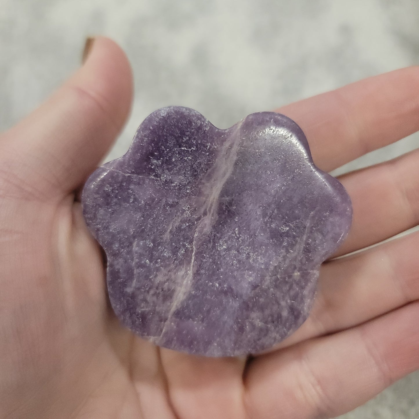 Lepidolite Pawprint