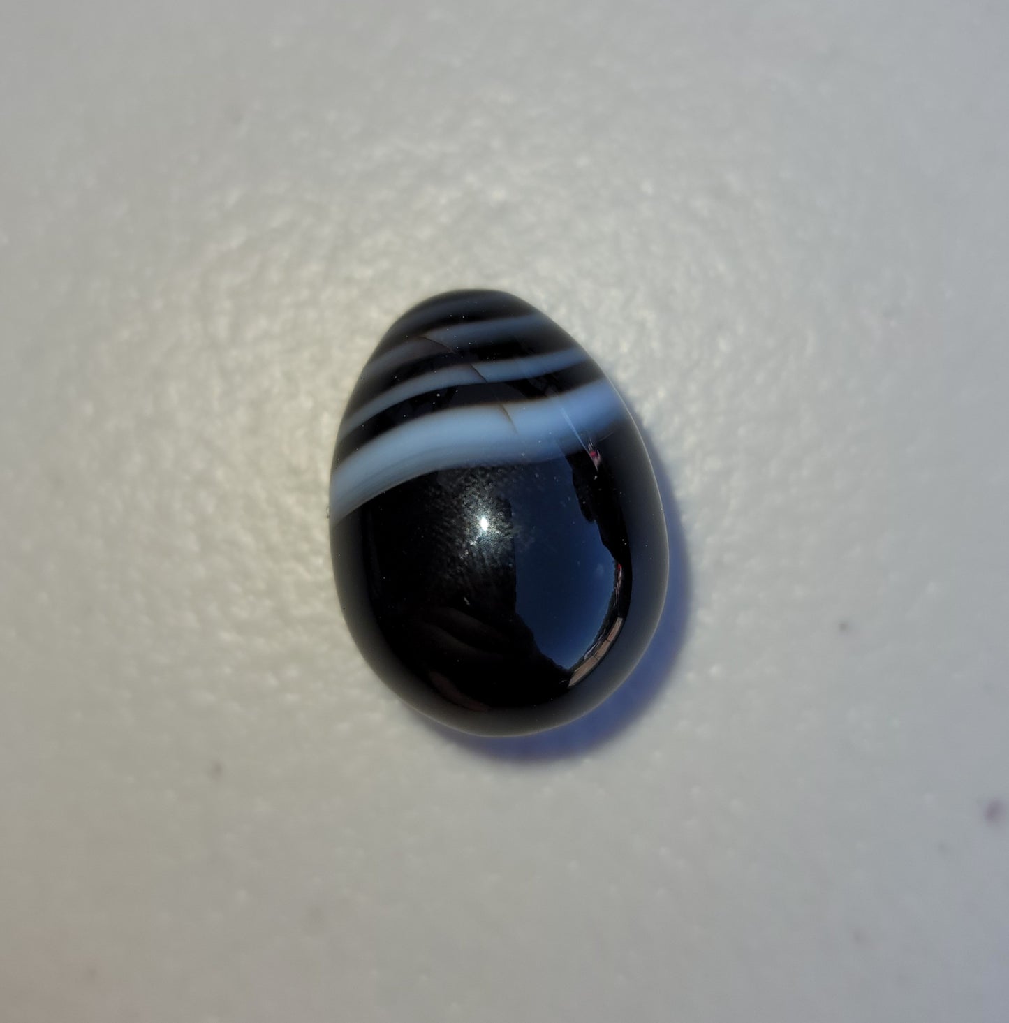 Black Sardonyx Mini Egg