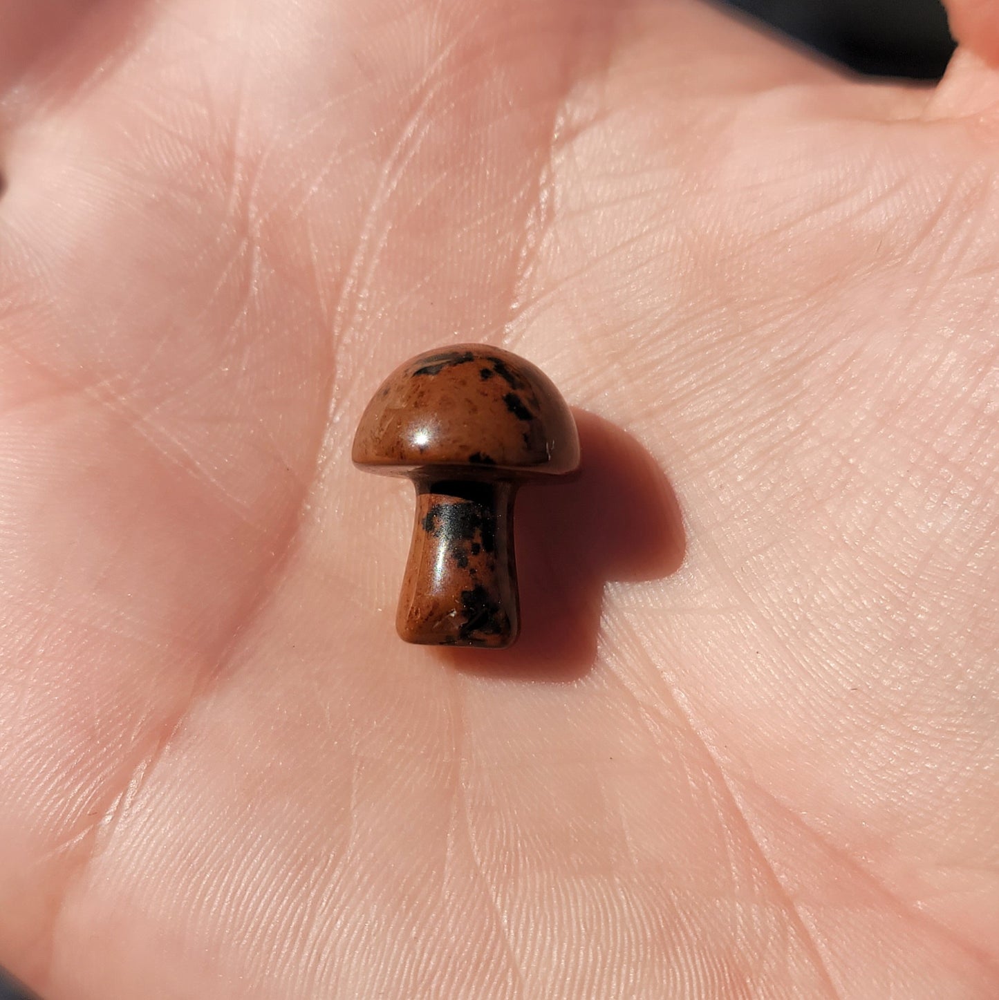Mahogany Jasper Mini Mushroom
