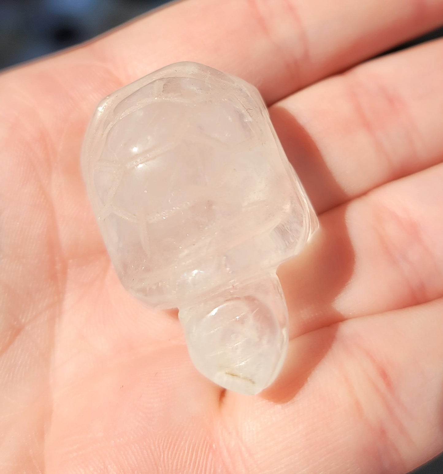 Clear Quartz Turtle