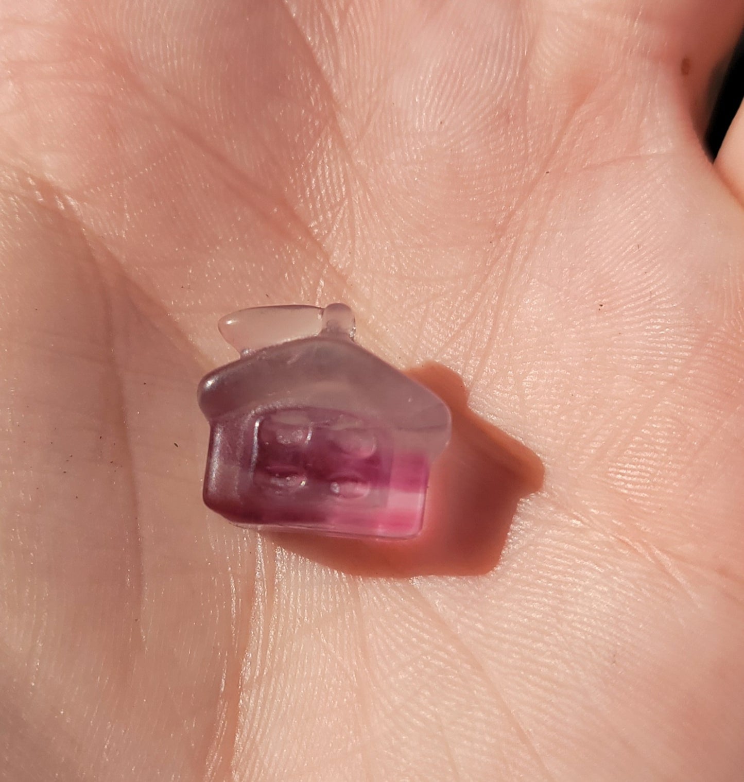 Rainbow Fluorite Mini Cottage