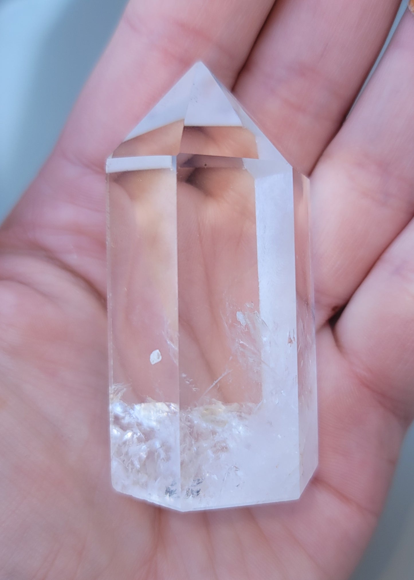 Clear Quartz Tower