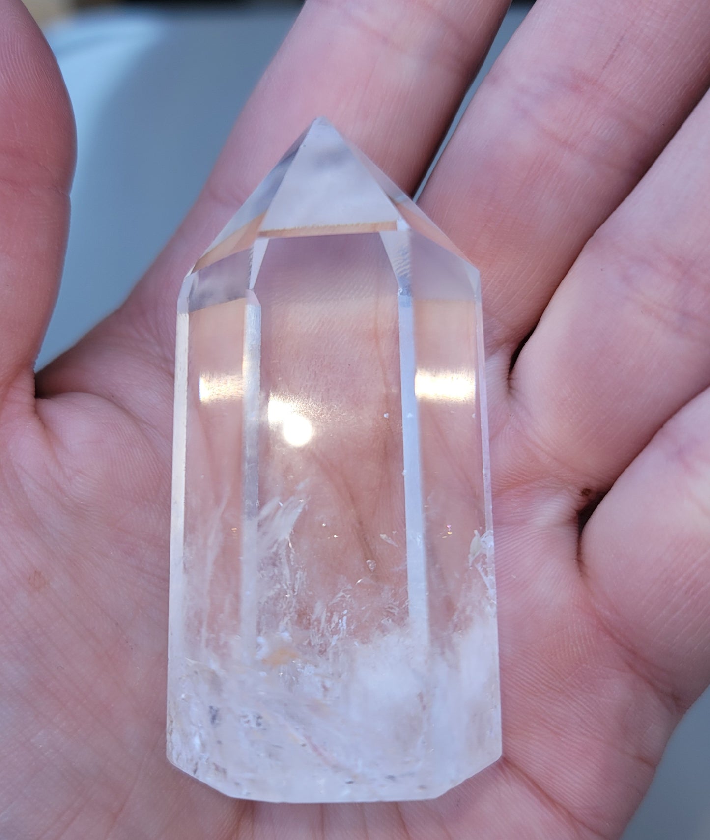 Clear Quartz Tower