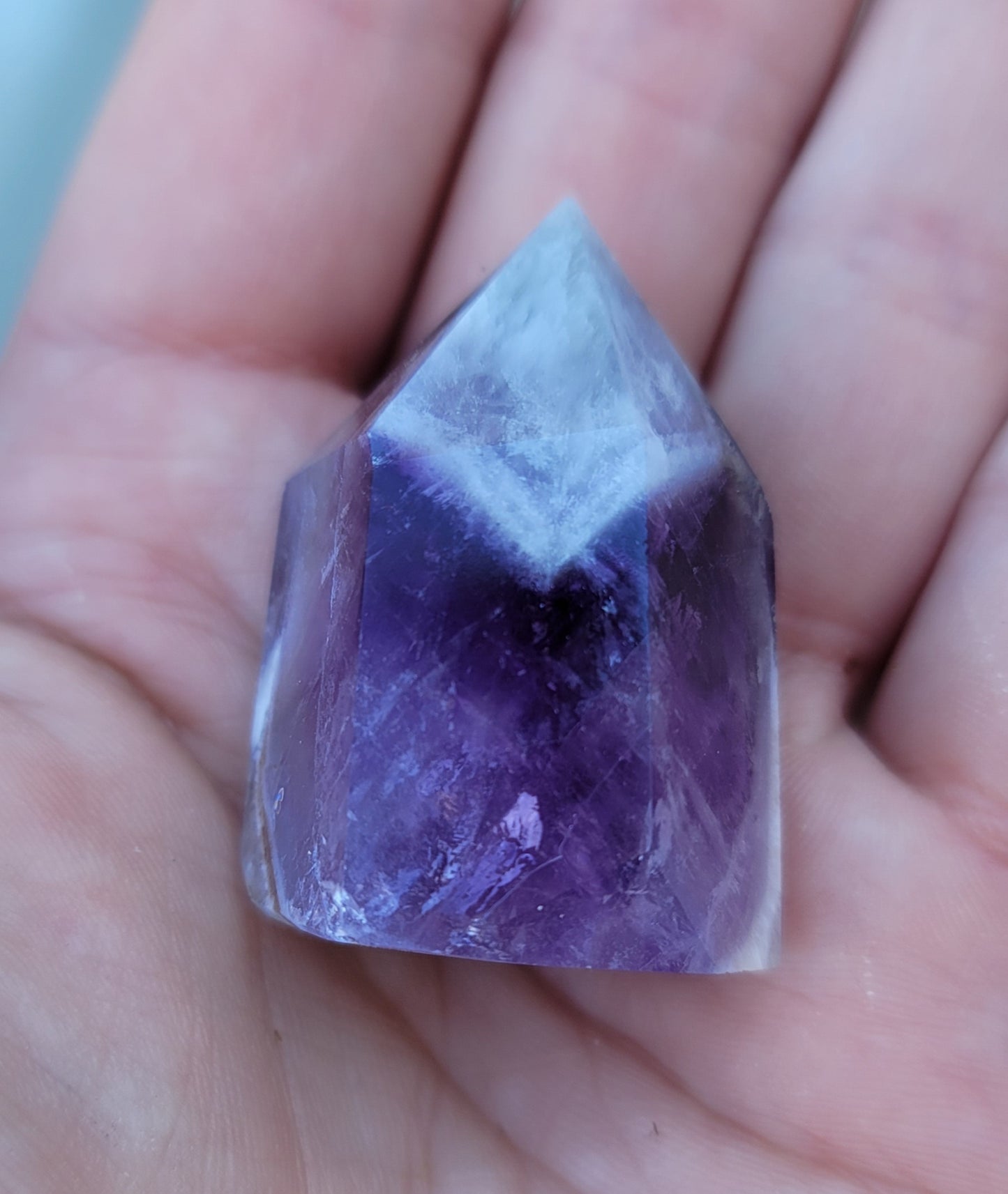 Chevron Amethyst Small Point