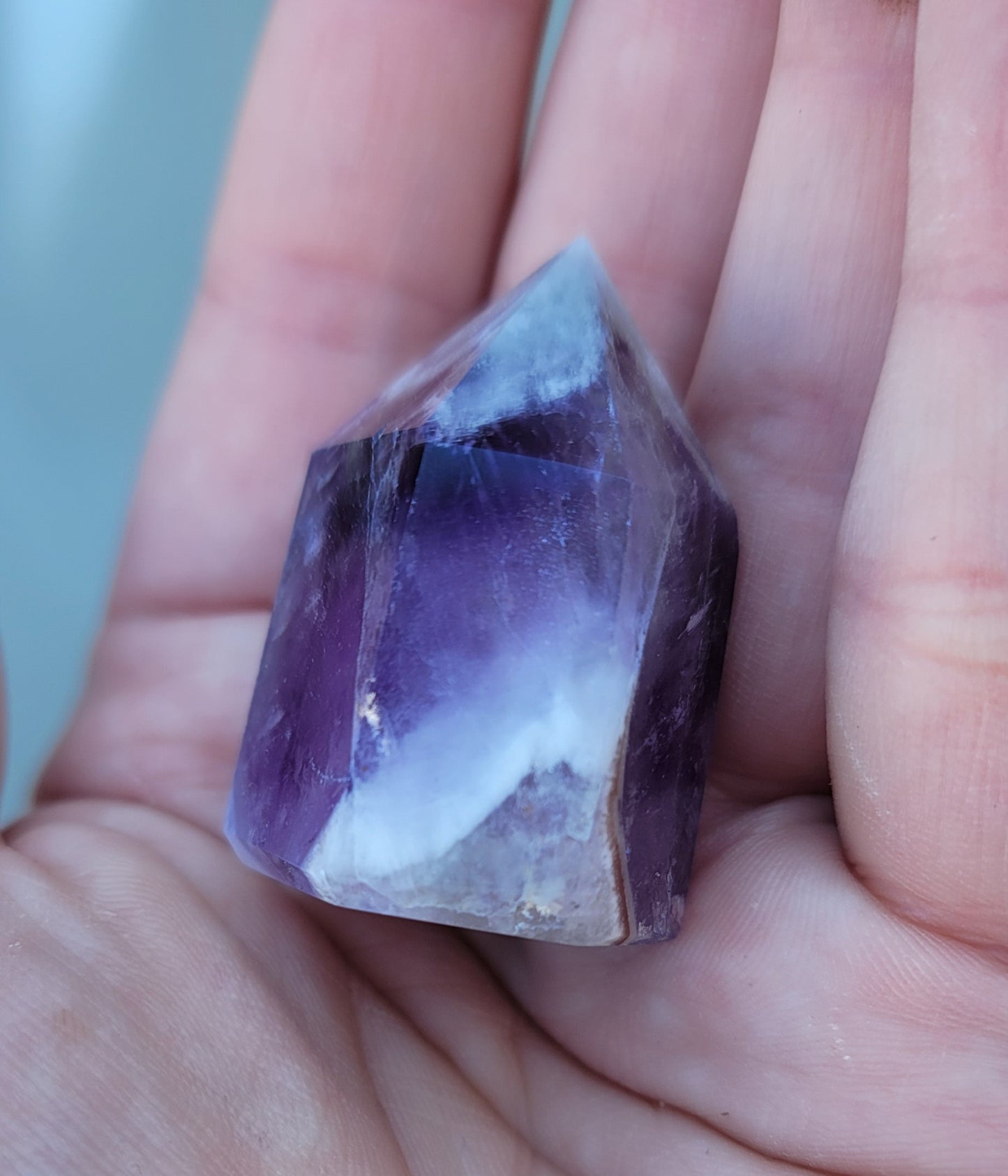 Chevron Amethyst Small Point