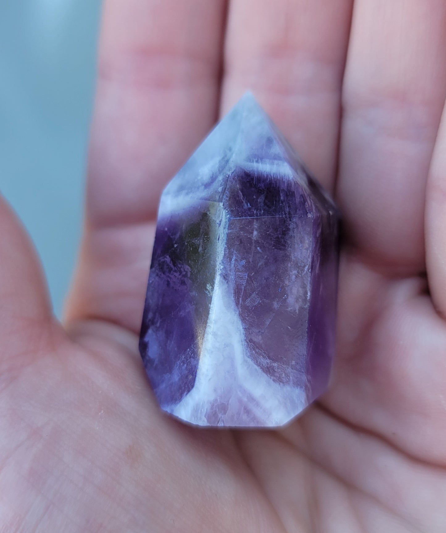 Chevron Amethyst Small Point