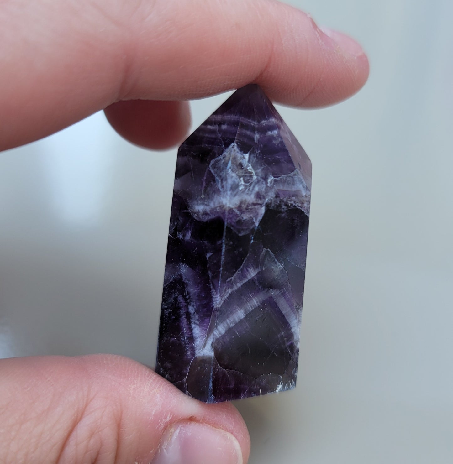 Chevron Amethyst Tower