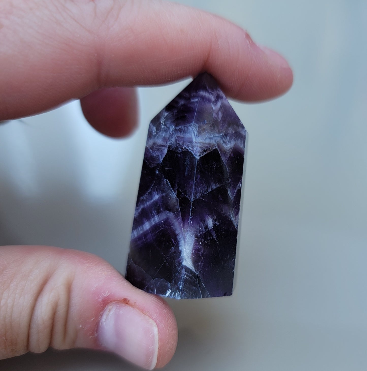 Chevron Amethyst Tower