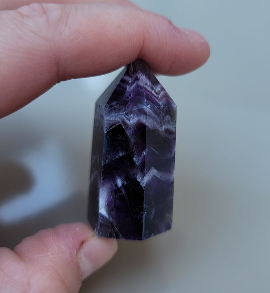 Chevron Amethyst Tower