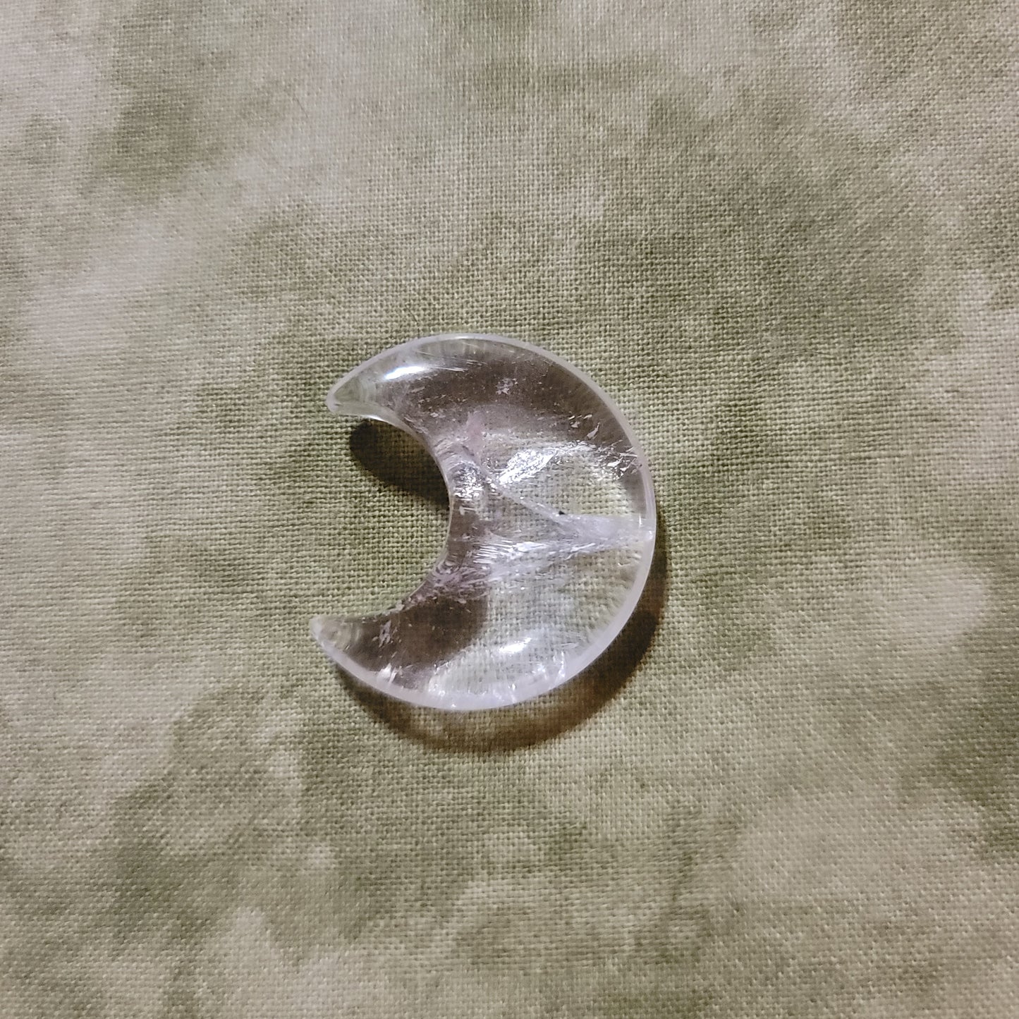 Clear Quartz Moon