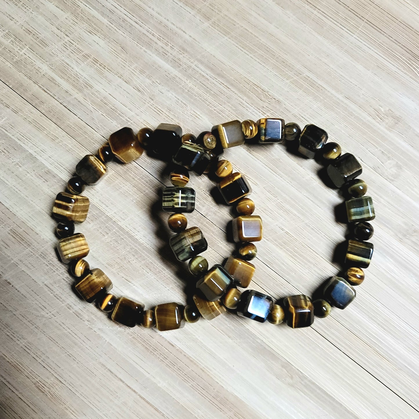 Tiger's Eye Multishape Bracelet