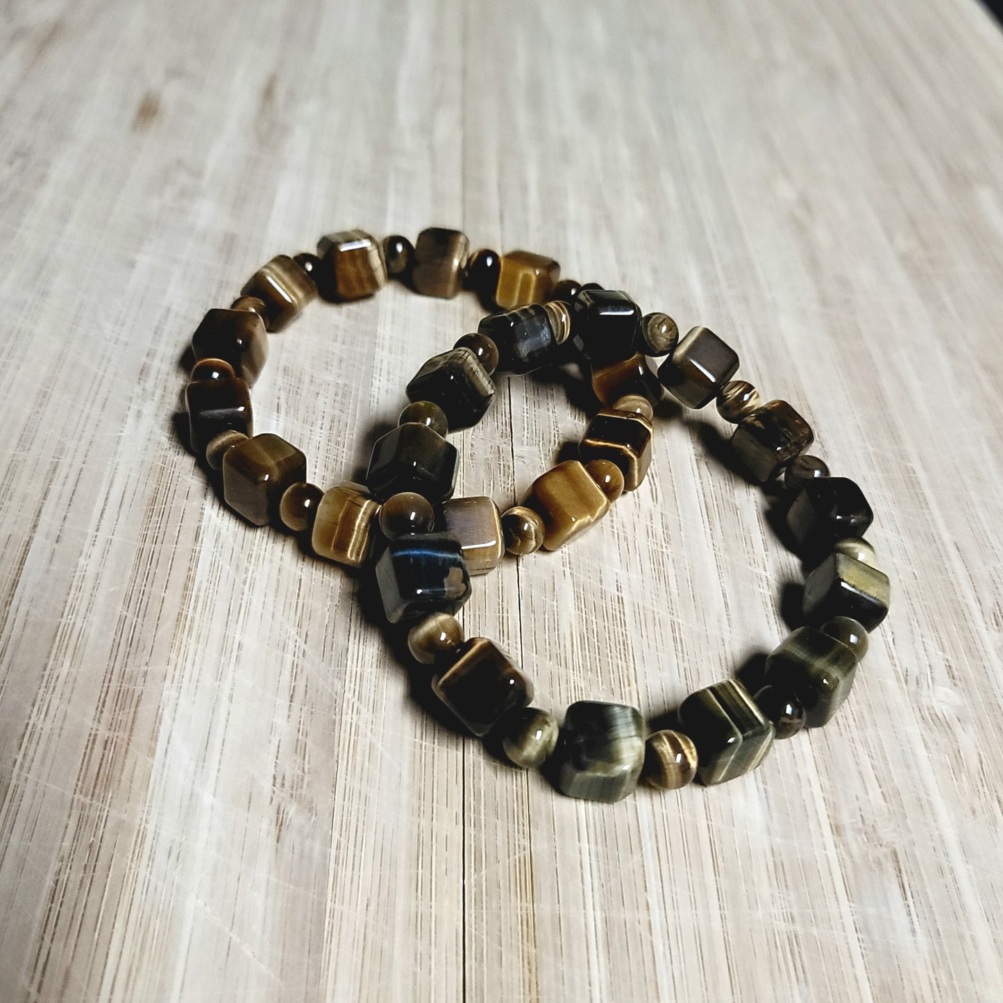 Tiger's Eye Multishape Bracelet